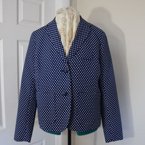 Navy polka dot Gap Academy Blazer